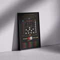 Winning By Numbers Art Print (Giclée)